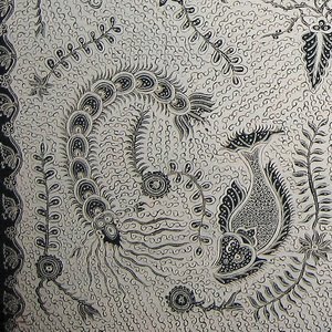 Traditional batik pesisir reference