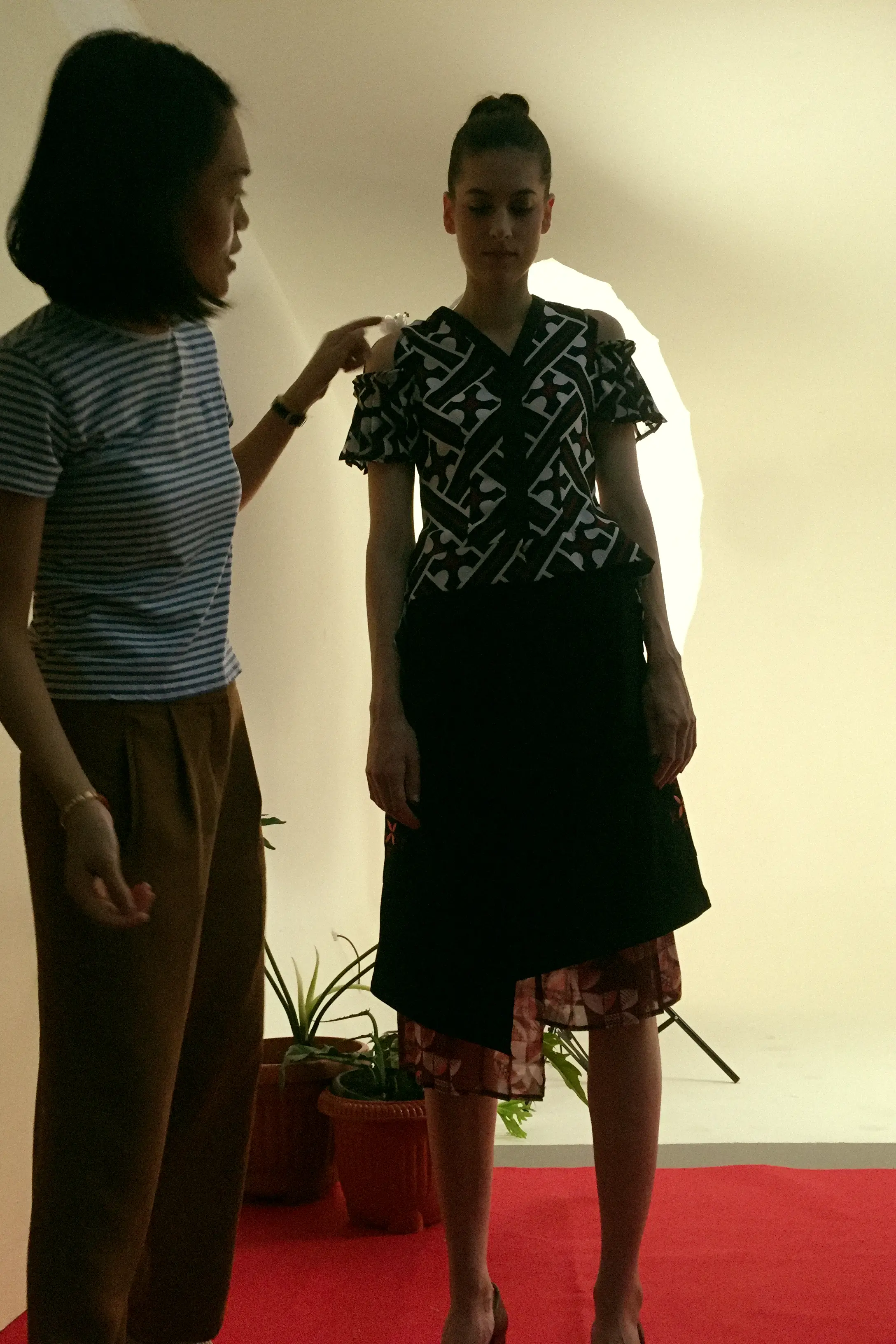 Heroïne campaign shoot behind the scenes