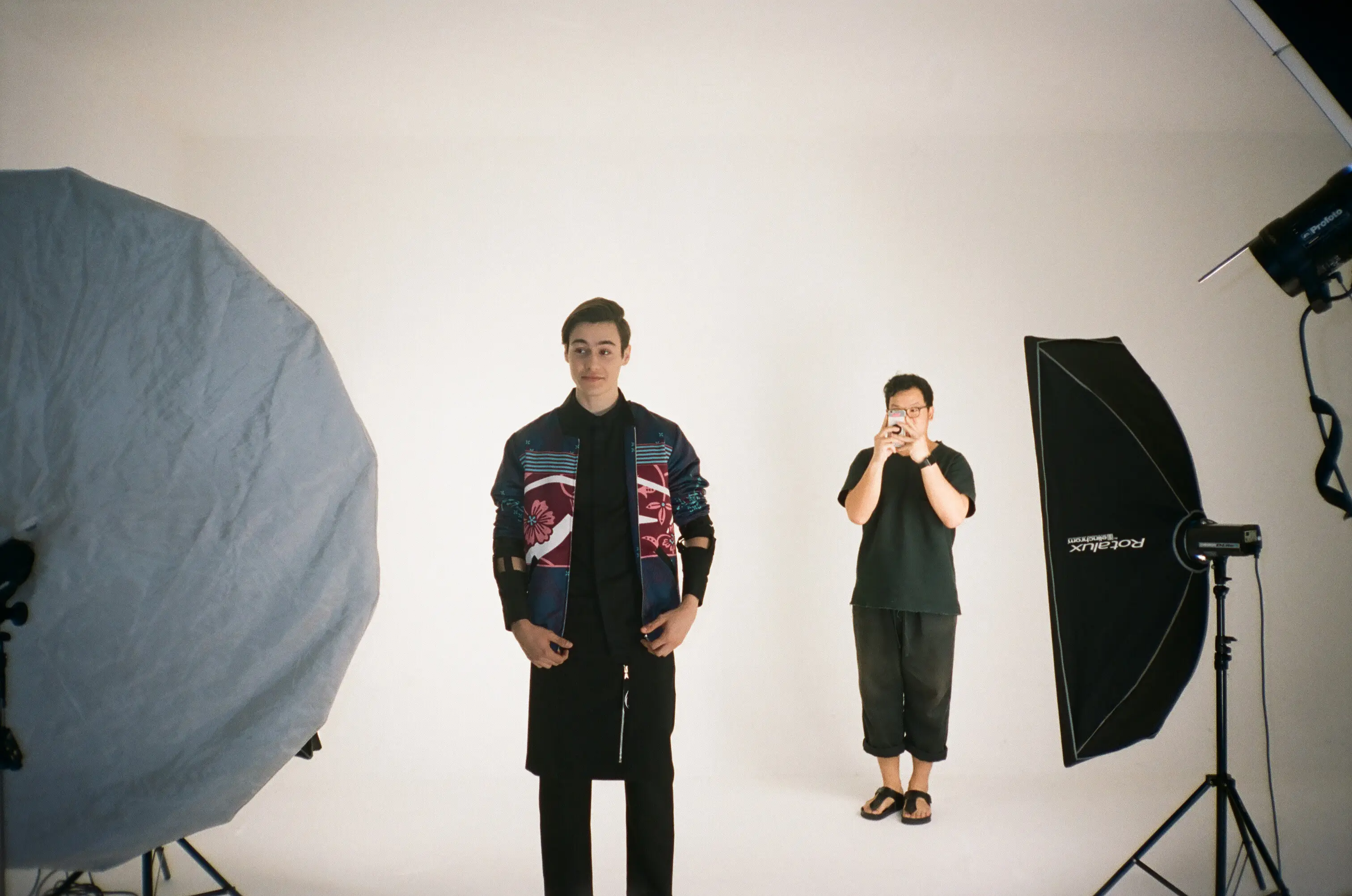 Heroïne campaign shoot behind the scenes