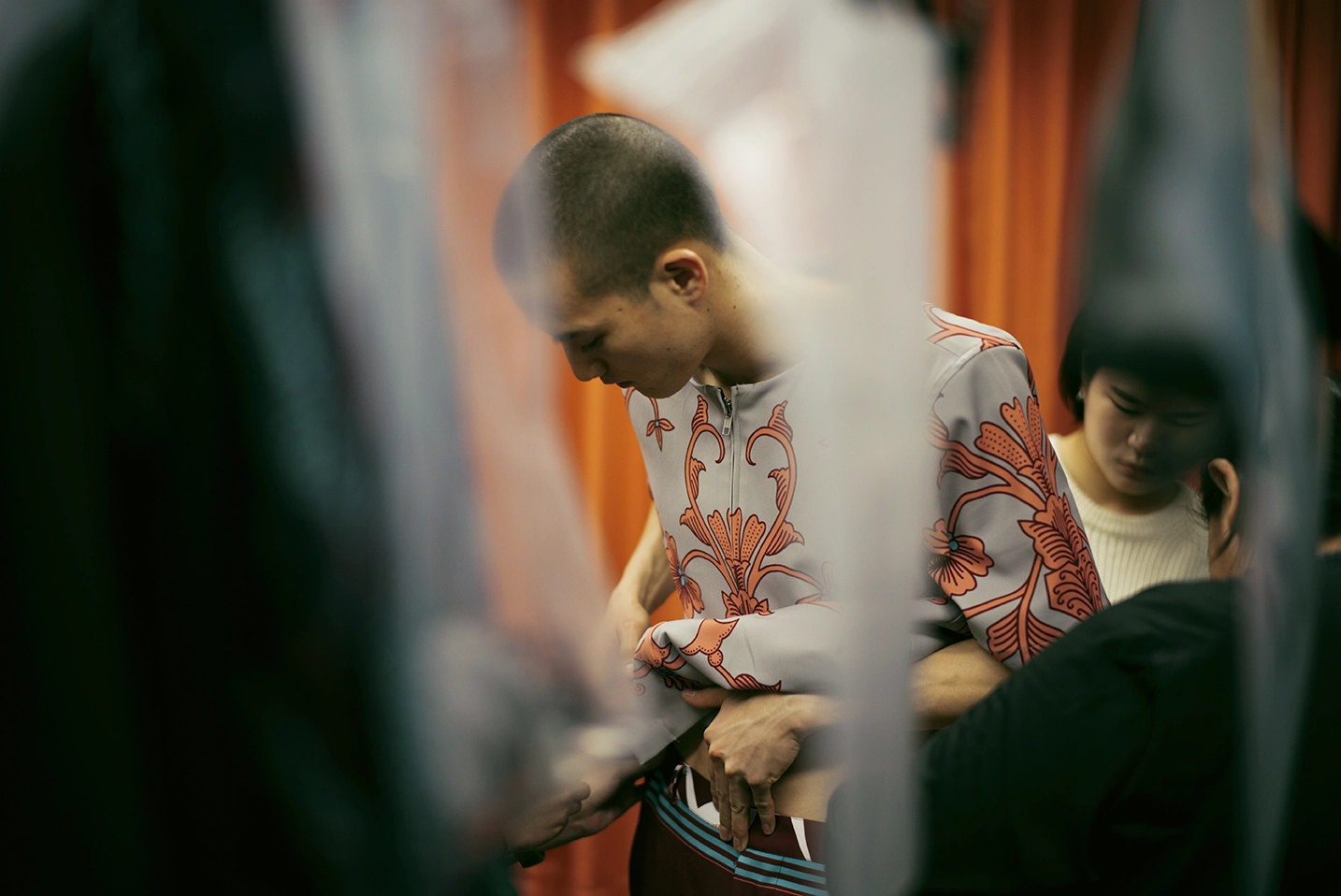 Heroïne backstage dressing