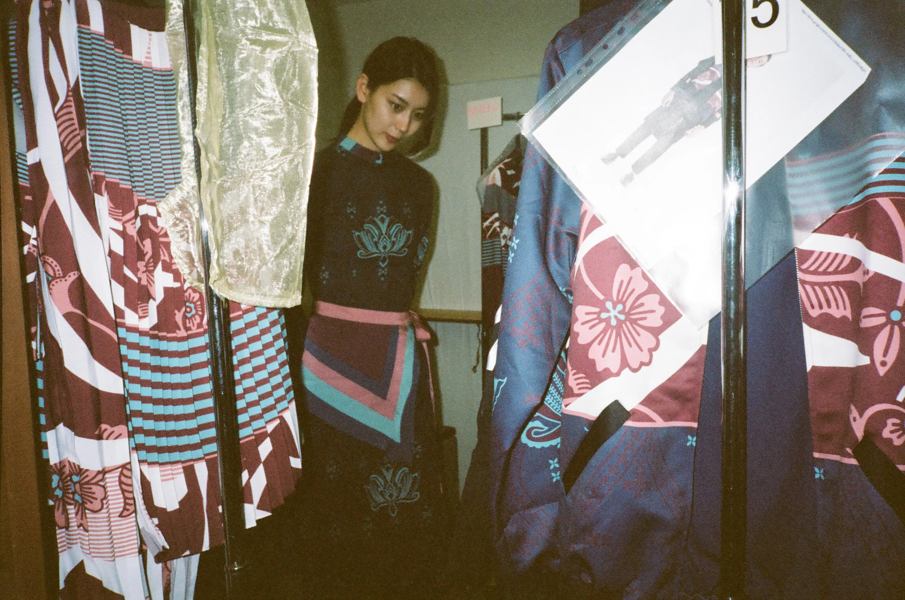 Heroïne garments prepared backstage