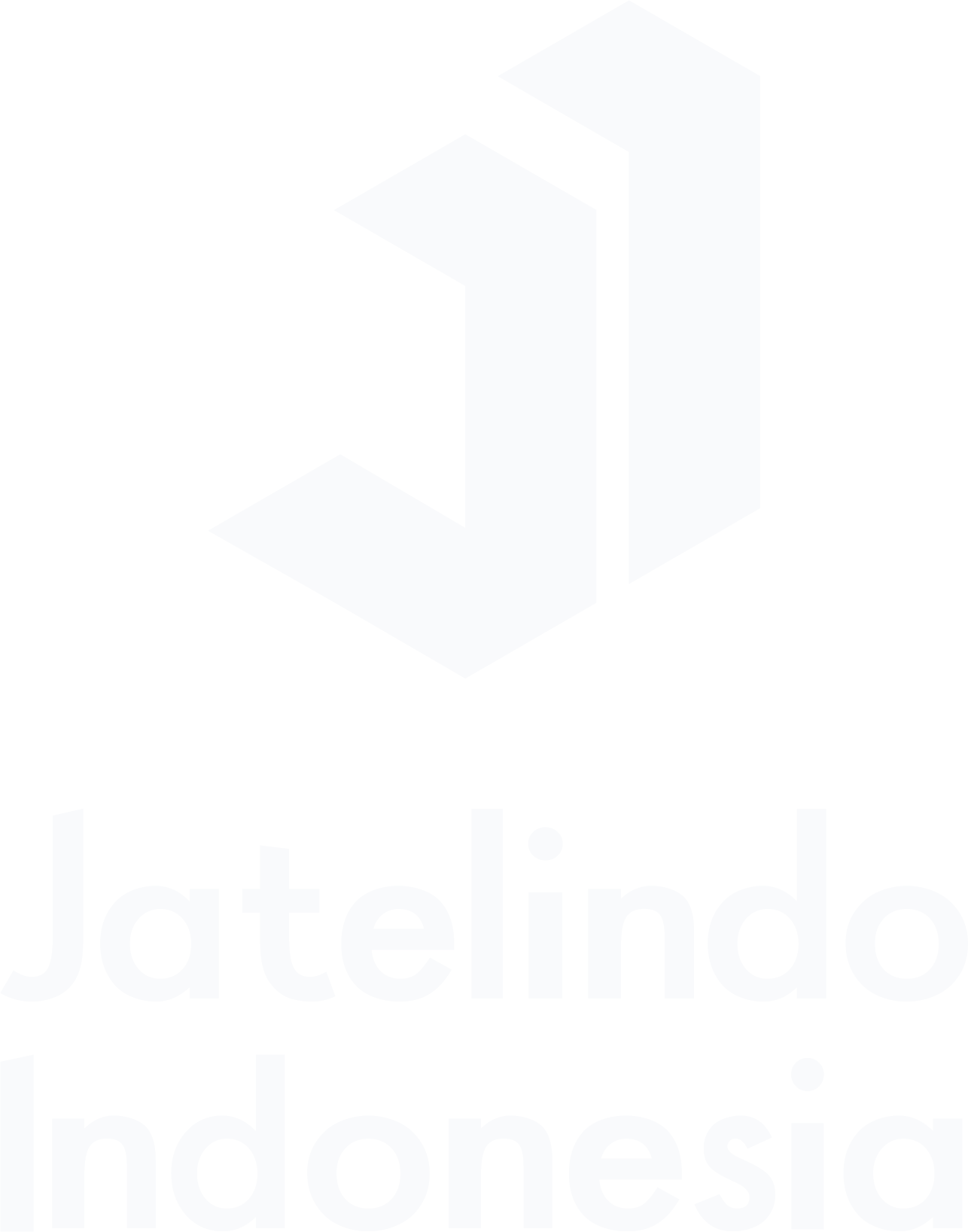 White Jatelindo Indonesia logo on navy