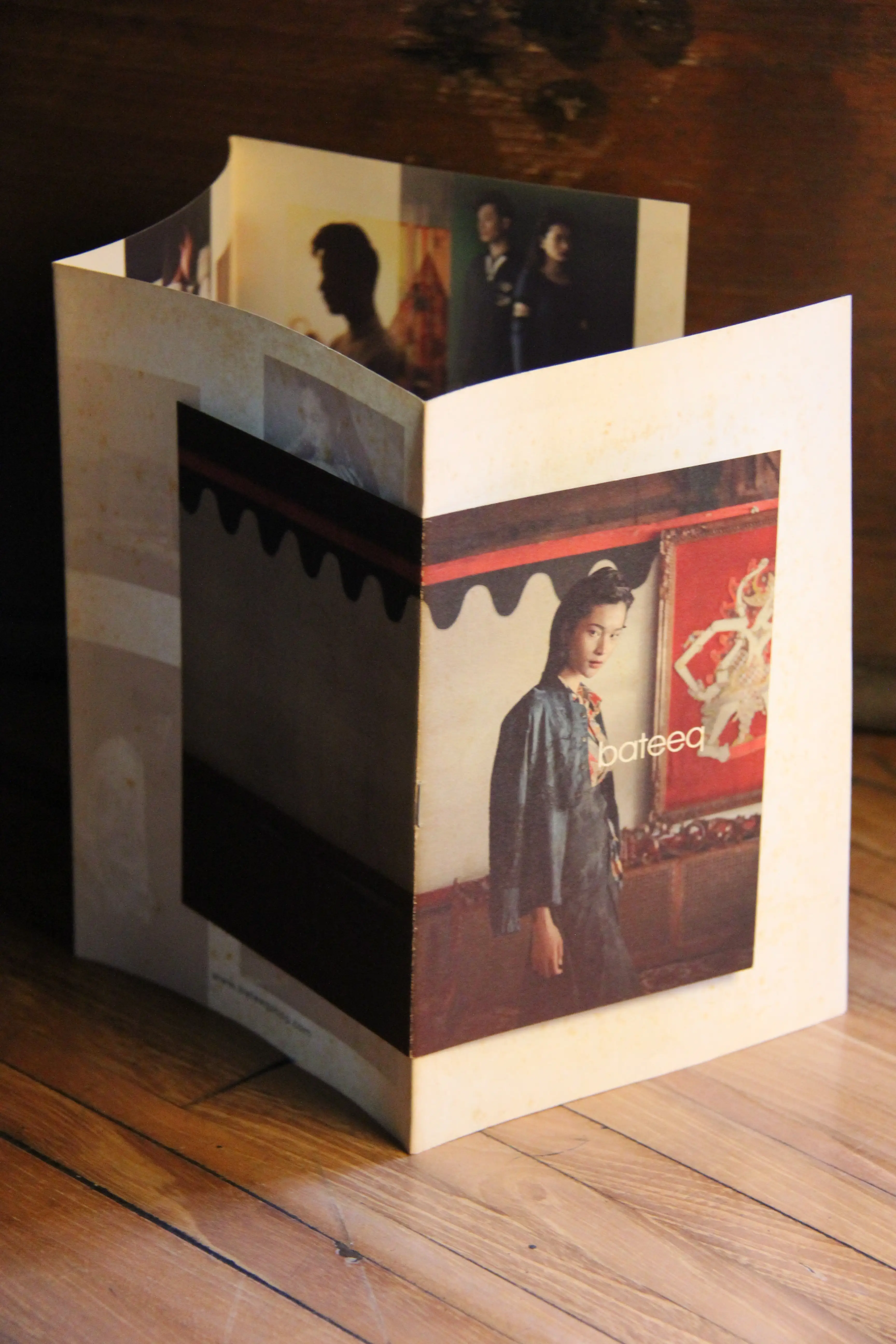 Printed Bateeq Kelir leaflet