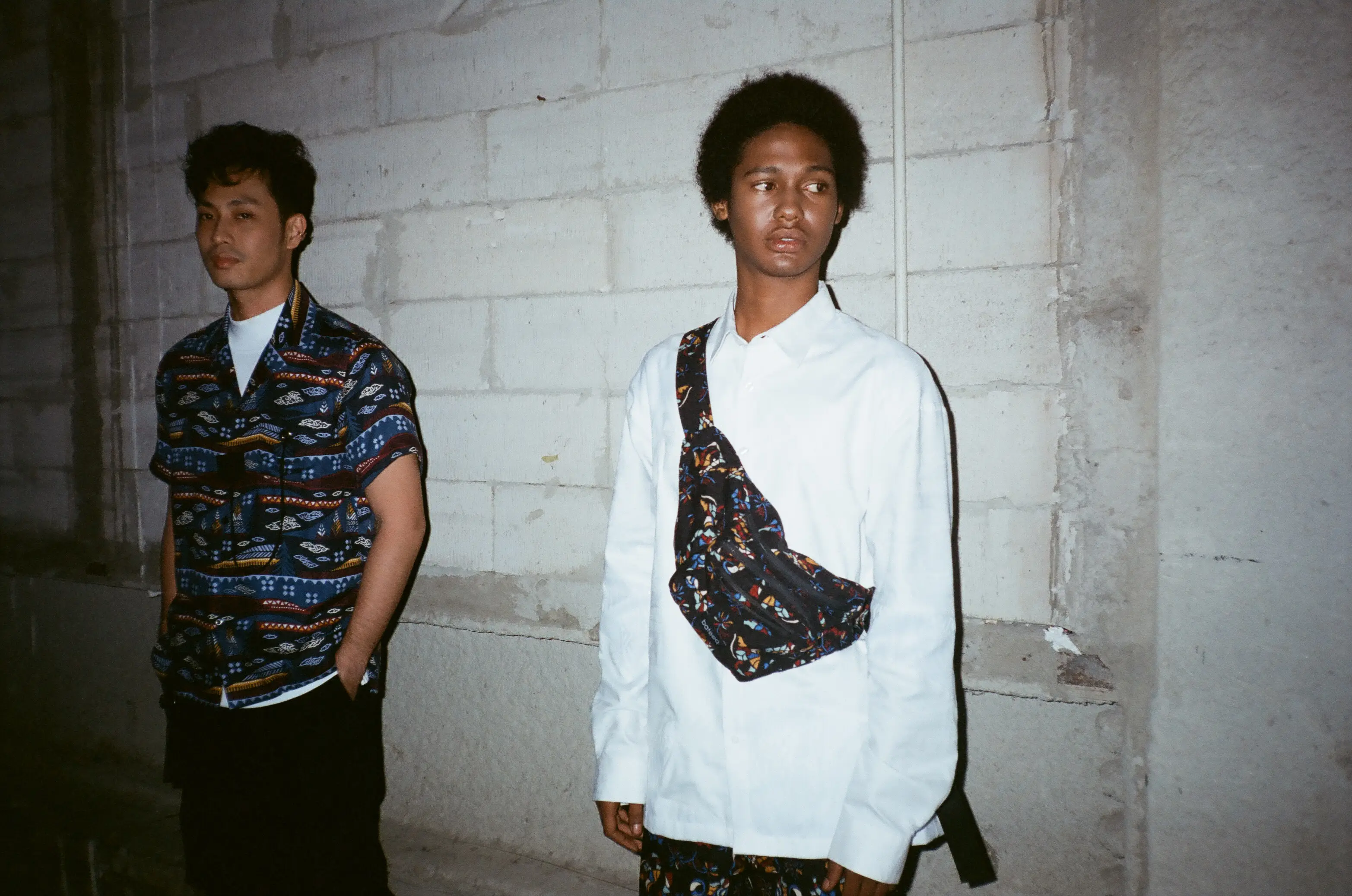 Kelir models waiting backstage