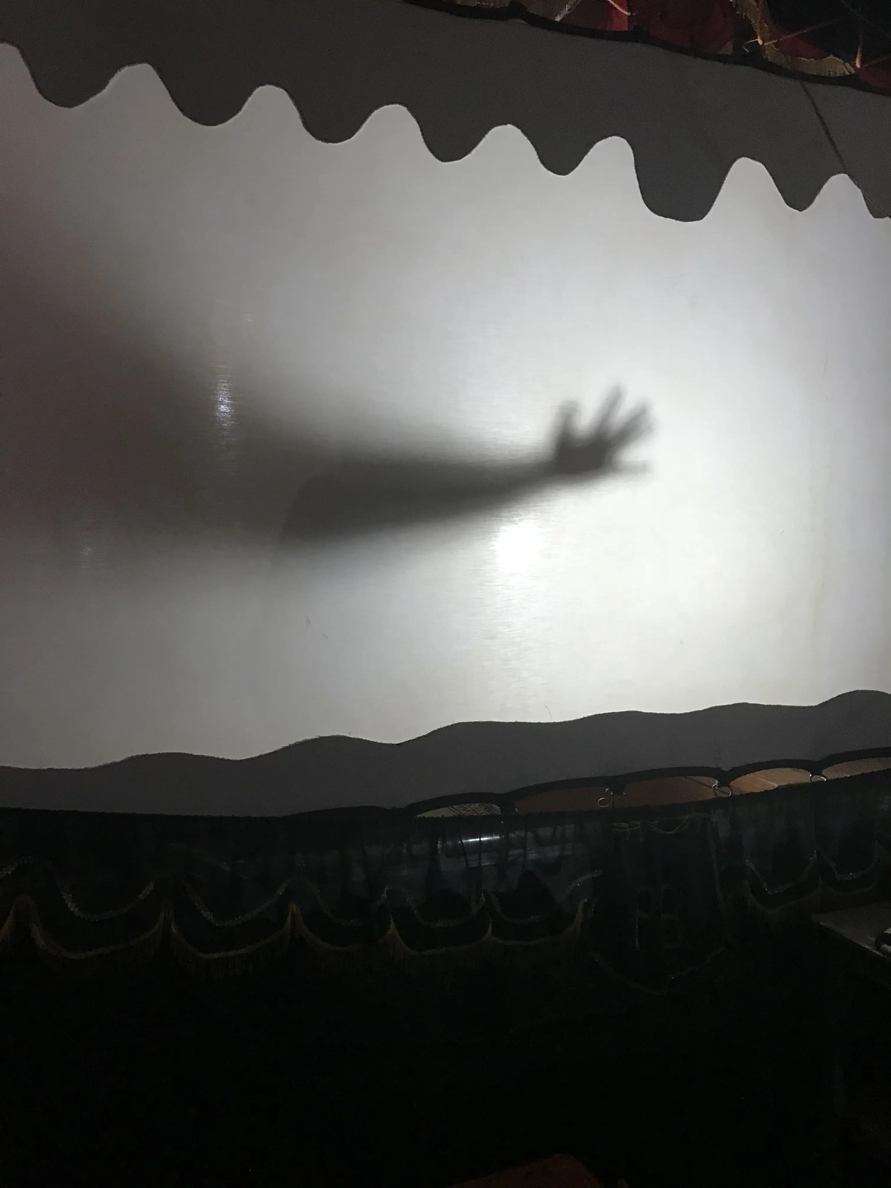 Kelir screen and shadow reference