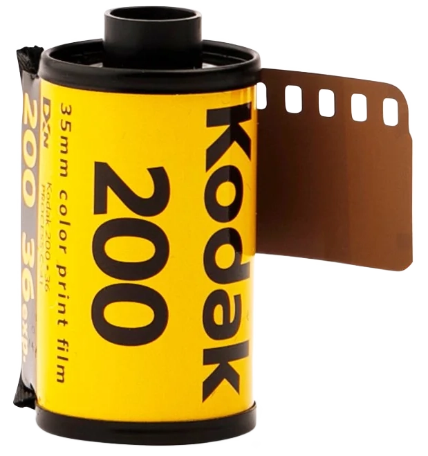 Kodak Gold 200 film roll reference