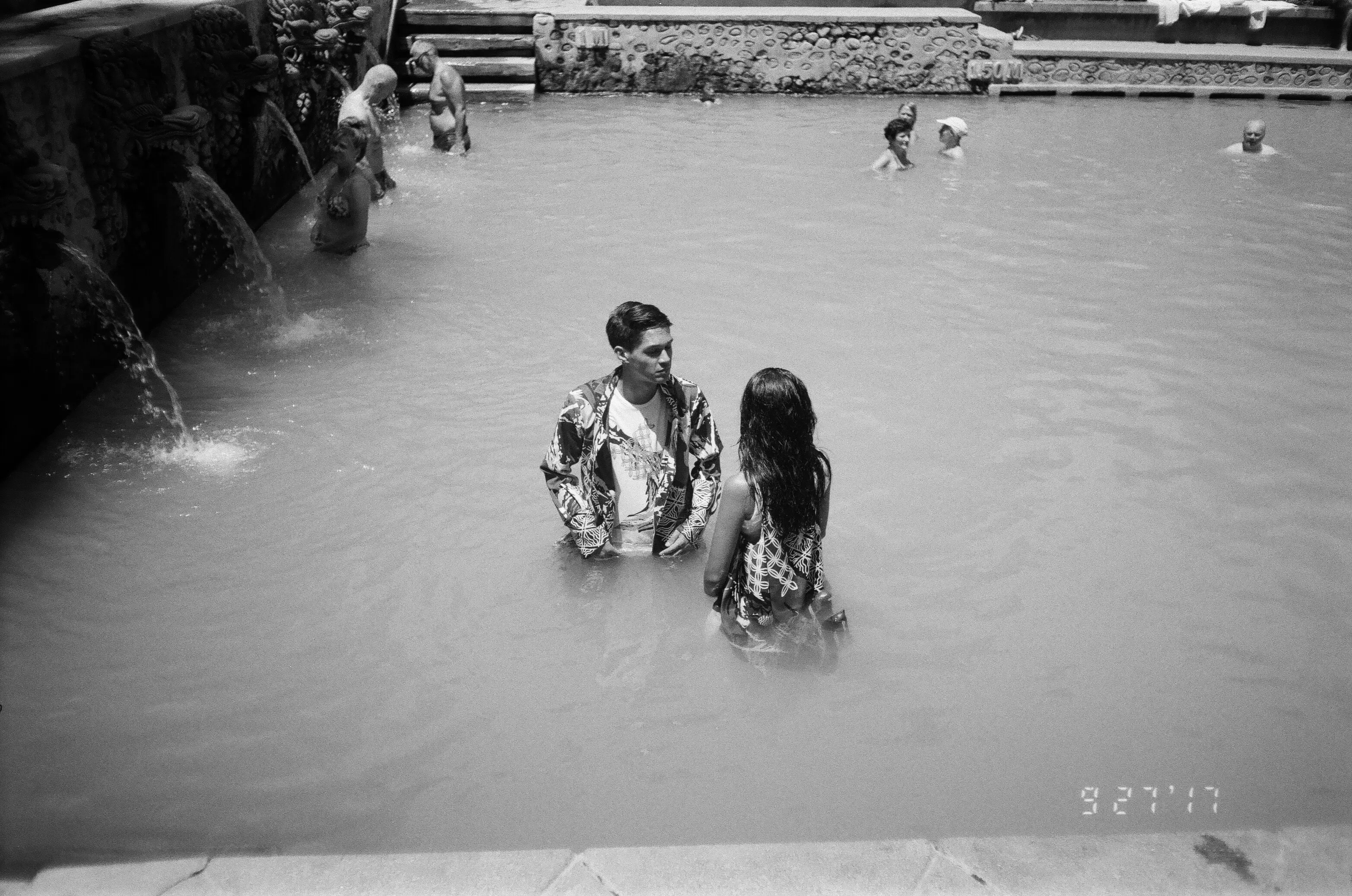 Padusan campaign behind the scenes at Lake Batur