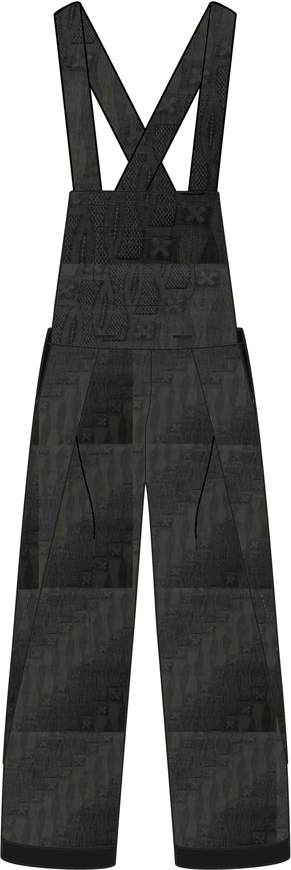 Padusan garment construction drawing